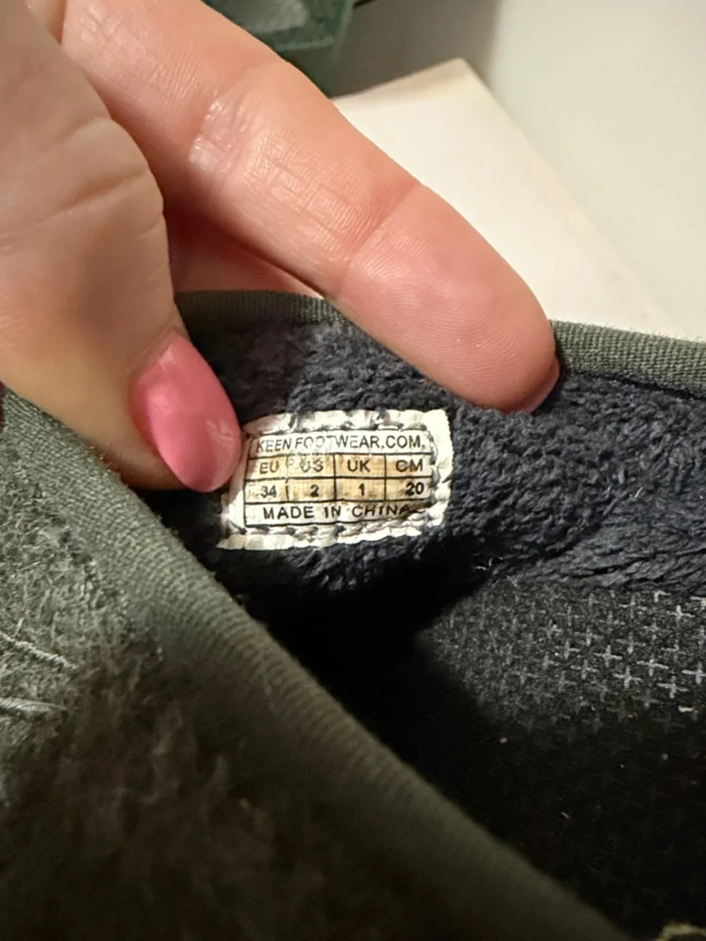Keen Kids‎ Olive Green Wool Slip-On Clog
